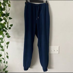 Avia hi waisted casual navy tie waistband jogger pants